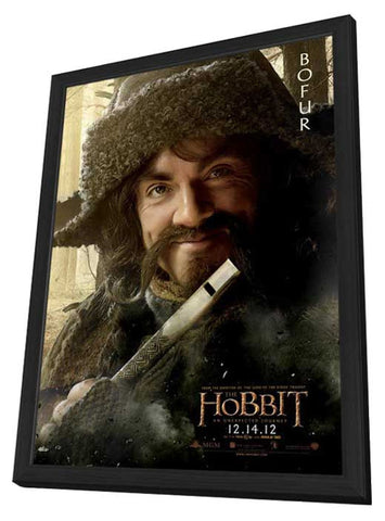 The Hobbit: An Unexpected Journey 11 x 17 Movie Poster - Style P - in Deluxe Aluminum Frame