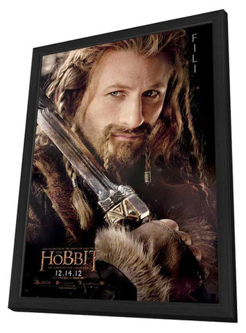 The Hobbit: An Unexpected Journey 11 x 17 Movie Poster - Style W - in Deluxe Aluminum Frame