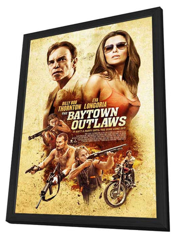 The Baytown Outlaws 11 x 17 Movie Poster - Style B - in Deluxe Aluminum Frame
