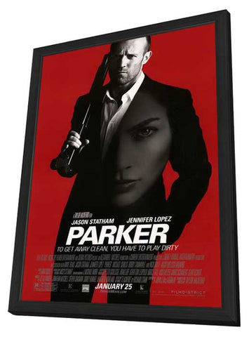 Parker 11 x 17 Movie Poster - Style A - in Deluxe Aluminum Frame