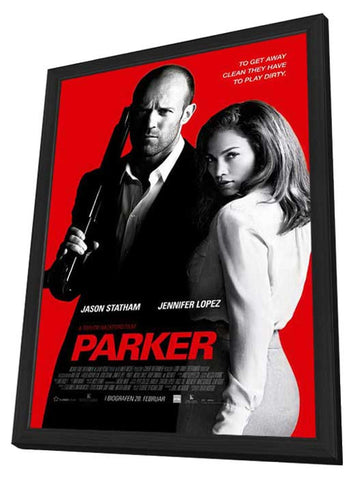 Parker 11 x 17 Movie Poster - Style C - in Deluxe Aluminum Frame