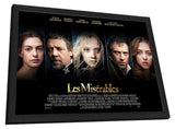 Les Miserables 11 x 17 Cast Poster - Style A - in Deluxe Aluminum Frame