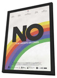 No 11 x 17 Movie Poster - Chilean Style A - in Deluxe Aluminum Frame