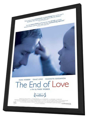The End of Love 11 x 17 Movie Poster - Style A - in Deluxe Aluminum Frame