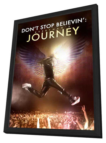 Don't Stop Believin': Everyman's Journey 11 x 17 Movie Poster - Style A - in Deluxe Aluminum Frame
