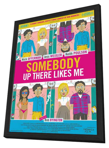Somebody Up There Like Me 11 x 17 Movie Poster - Style A - in Deluxe Aluminum Frame
