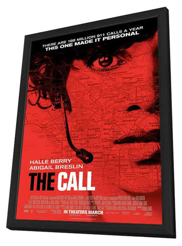 The Call 11 x 17 Movie Poster - Style A - in Deluxe Aluminum Frame