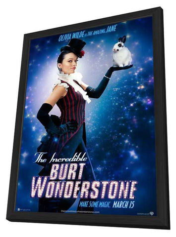 The Incredible Burt Wonderstone 11 x 17 Movie Poster - Style D - in Deluxe Aluminum Frame