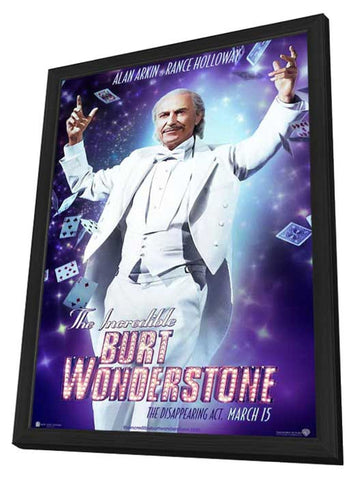 The Incredible Burt Wonderstone 11 x 17 Movie Poster - Style E - in Deluxe Aluminum Frame