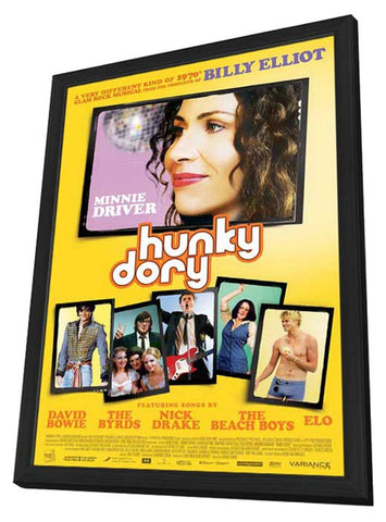 Hunky Dory 11 x 17 Movie Poster - Style A - in Deluxe Aluminum Frame