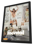 Mental 11 x 17 Movie Poster - Australian Style A - in Deluxe Aluminum Frame