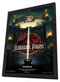 Jurassic Park 3D 11 x 17 Movie Poster - Style A - in Deluxe Aluminum Frame