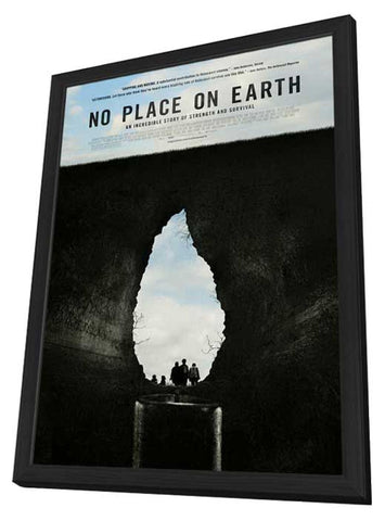 No Place on Earth 11 x 17 Movie Poster - Style A - in Deluxe Aluminum Frame
