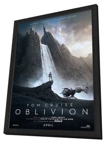 Oblivion 11 x 17 Movie Poster - Style A - in Deluxe Aluminum Frame