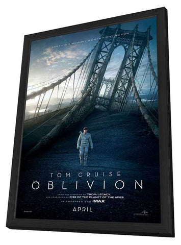 Oblivion 11 x 17 Movie Poster - Style B - in Deluxe Aluminum Frame