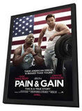 Pain and Gain 11 x 17 Movie Poster - Style A - in Deluxe Aluminum Frame