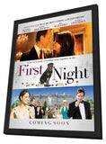 1st Night 11 x 17 Movie Poster - UK Style A - in Deluxe Aluminum Frame