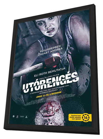 Aftershock 11 x 17 Movie Poster - Hungarian Style A - in Deluxe Aluminum Frame