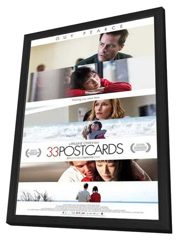 33 Postcards 11 x 17 Movie Poster - Australian Style A - in Deluxe Aluminum Frame