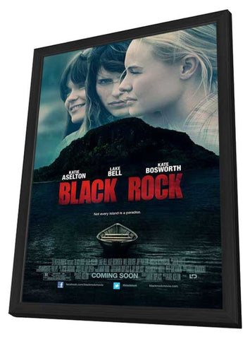Black Rock 11 x 17 Movie Poster - Style A - in Deluxe Aluminum Frame