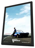 Fast & Furious 6 11 x 17 Movie Poster - Style C - in Deluxe Aluminum Frame