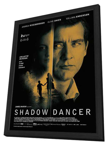 Shadow Dancer 11 x 17 Movie Poster - UK Style A - in Deluxe Aluminum Frame