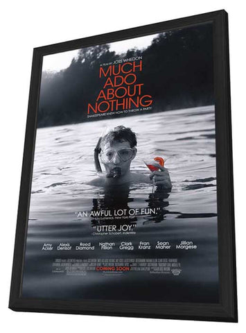 Much Ado About Nothing 11 x 17 Movie Poster - Style B - in Deluxe Aluminum Frame