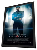 Man of Steel 11 x 17 Movie Poster - UK Style A - in Deluxe Aluminum Frame