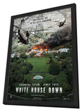 White House Down 11 x 17 Movie Poster - Style B - in Deluxe Aluminum Frame