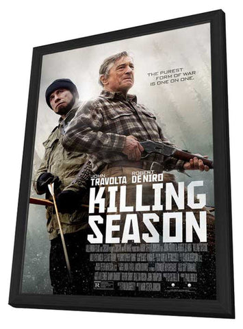 Killing Season 11 x 17 Movie Poster - Style A - in Deluxe Aluminum Frame