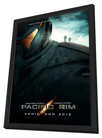 Pacific Rim 11 x 17 Movie Poster - Style C - in Deluxe Aluminum Frame
