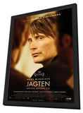 The Hunt 11 x 17 Movie Poster - Danish Style A - in Deluxe Aluminum Frame