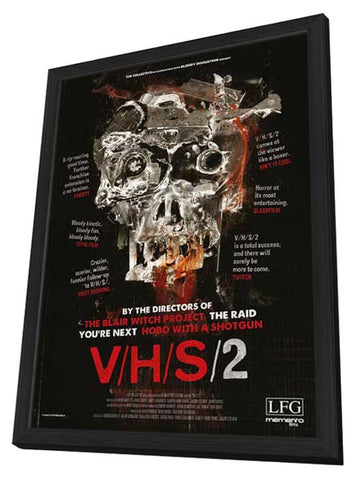 V/H/S 2 11 x 17 Movie Poster - Style A - in Deluxe Aluminum Frame