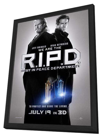 R.I.P.D. 11 x 17 Movie Poster - Style A - in Deluxe Aluminum Frame