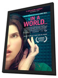 In a World… 11 x 17 Movie Poster - Style A - in Deluxe Aluminum Frame
