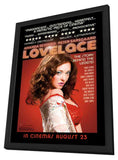 Lovelace 11 x 17 Movie Poster - UK Style A - in Deluxe Aluminum Frame