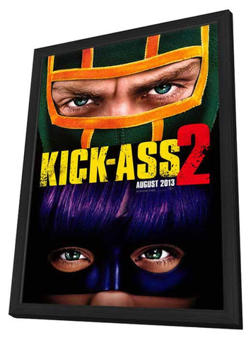 Kick-Ass 2 11 x 17 Movie Poster - Style A - in Deluxe Aluminum Frame