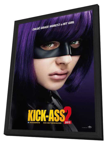 Kick-Ass 2 11 x 17 Movie Poster - Style C - in Deluxe Aluminum Frame