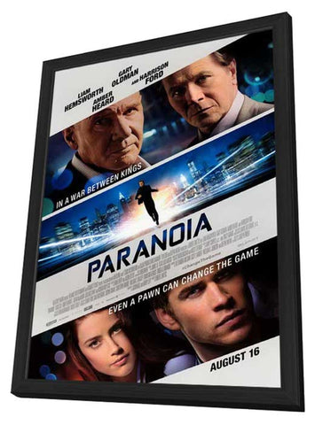Paranoia 11 x 17 Movie Poster - Style A - in Deluxe Aluminum Frame