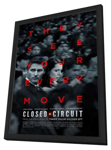 Closed Circuit 11 x 17 Movie Poster - Style A - in Deluxe Aluminum Frame