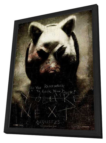 You're Next 11 x 17 Movie Poster - Style E - in Deluxe Aluminum Frame