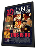 One Direction 11 x 17 Movie Poster - Style A - in Deluxe Aluminum Frame