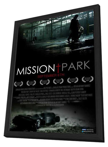 Mission Park 11 x 17 Movie Poster - Style A - in Deluxe Aluminum Frame