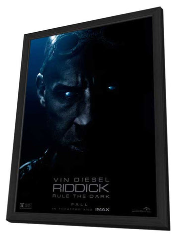Riddick 11 x 17 Movie Poster - Style C - in Deluxe Aluminum Frame