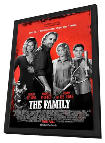 The Family 11 x 17 Movie Poster - Style A - in Deluxe Aluminum Frame