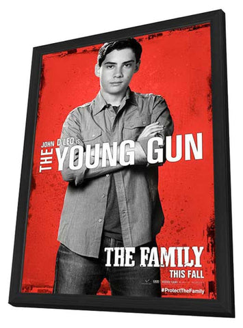 The Family 11 x 17 Movie Poster - Style C - in Deluxe Aluminum Frame