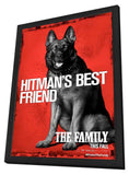 The Family 11 x 17 Movie Poster - Style D - in Deluxe Aluminum Frame