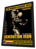 Generation Iron 11 x 17 Movie Poster - Style A - in Deluxe Aluminum Frame
