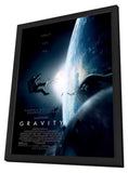 Gravity 11 x 17 Movie Poster - Style C - in Deluxe Aluminum Frame