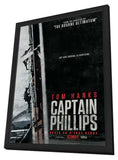 Captain Phillips 11 x 17 Movie Poster - Style A - in Deluxe Aluminum Frame
